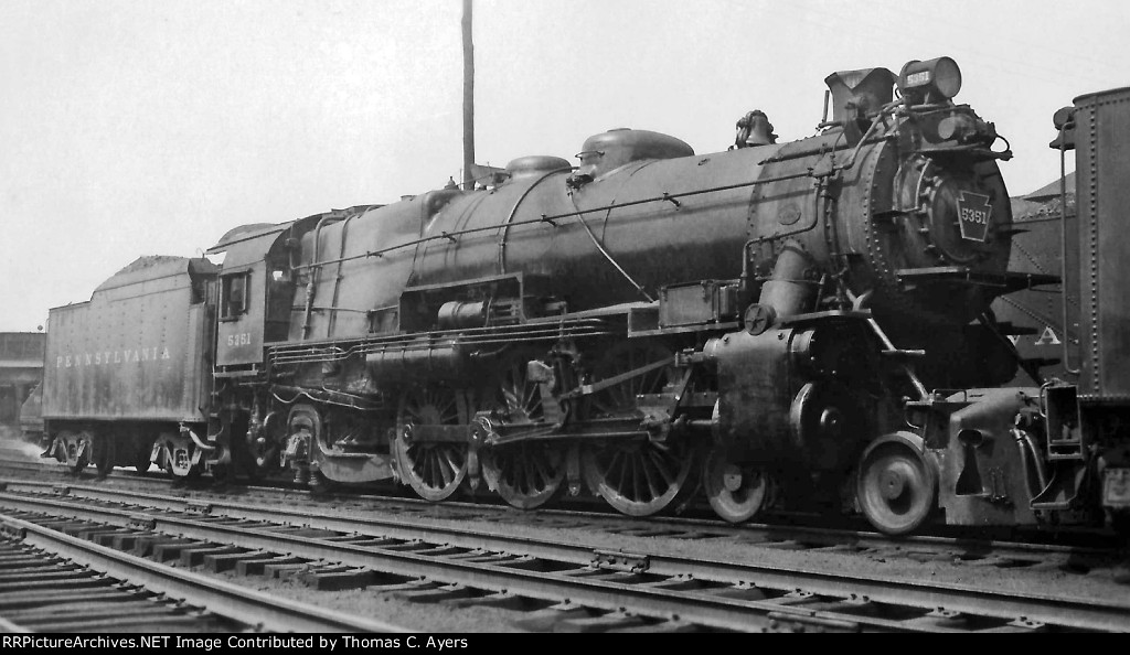 PRR 5351, K-4S, 1956